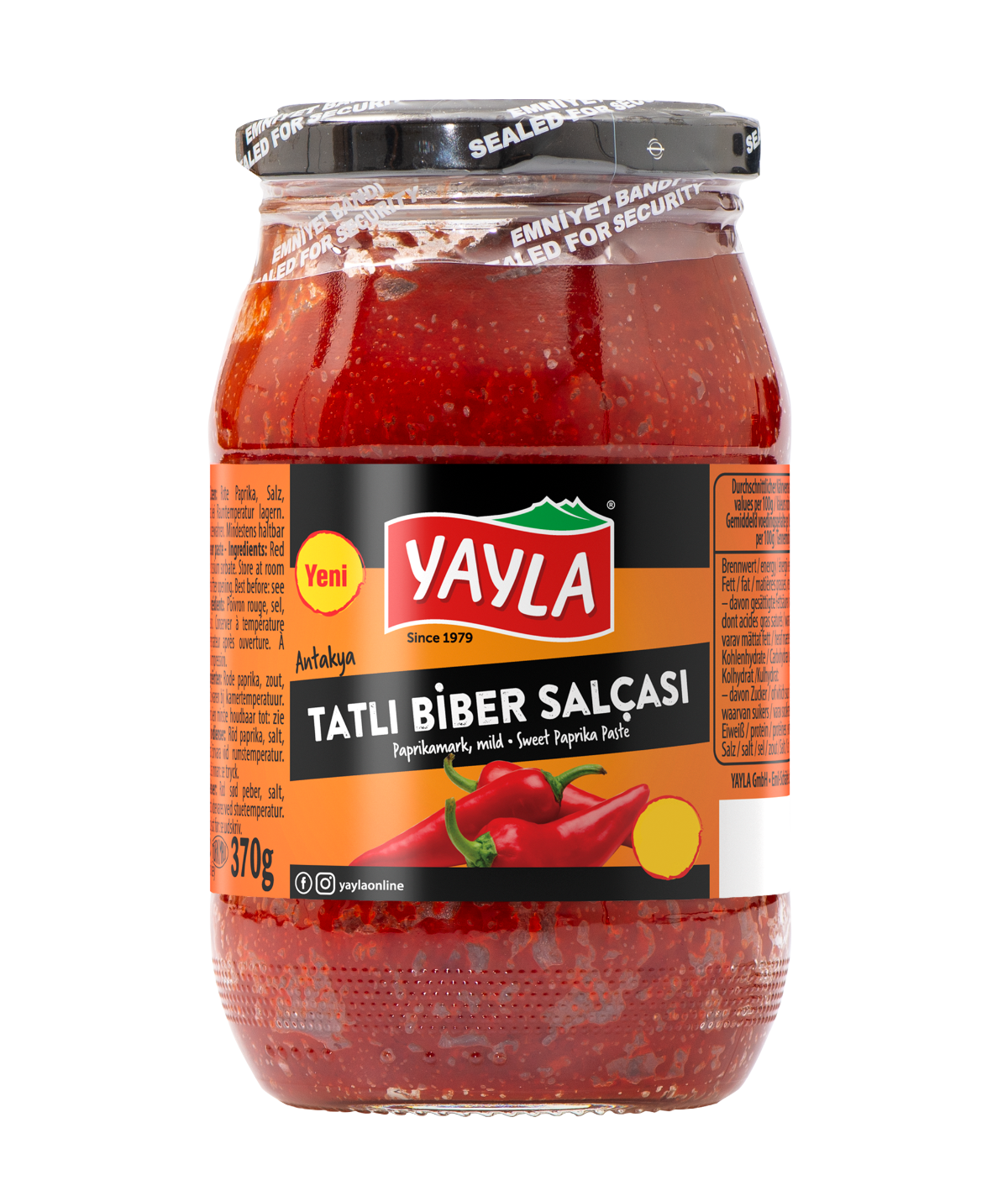 Paprikamark mild – 370g | yayla.de