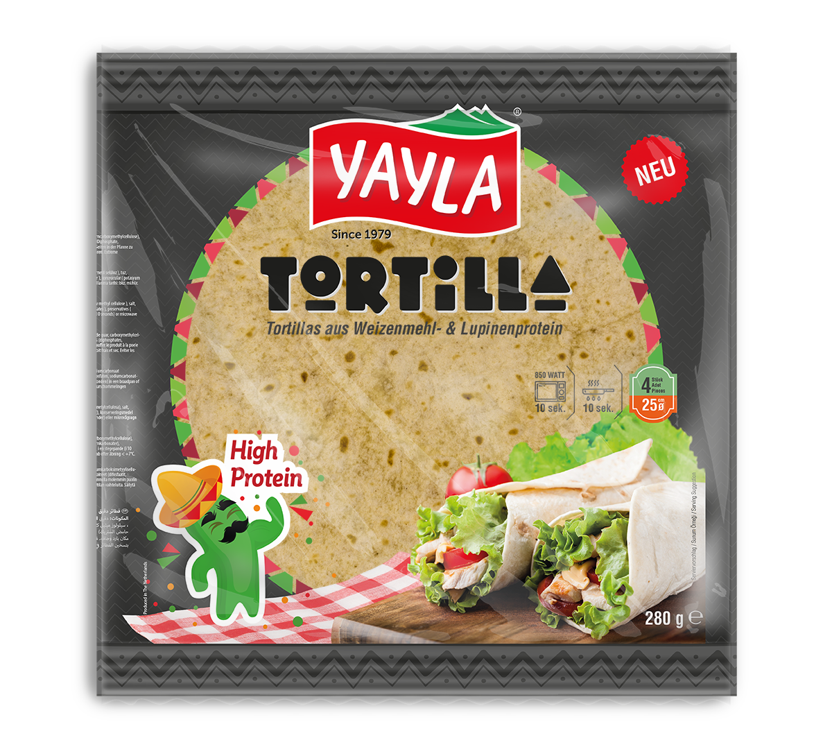 High Protein Tortilla | yayla.de