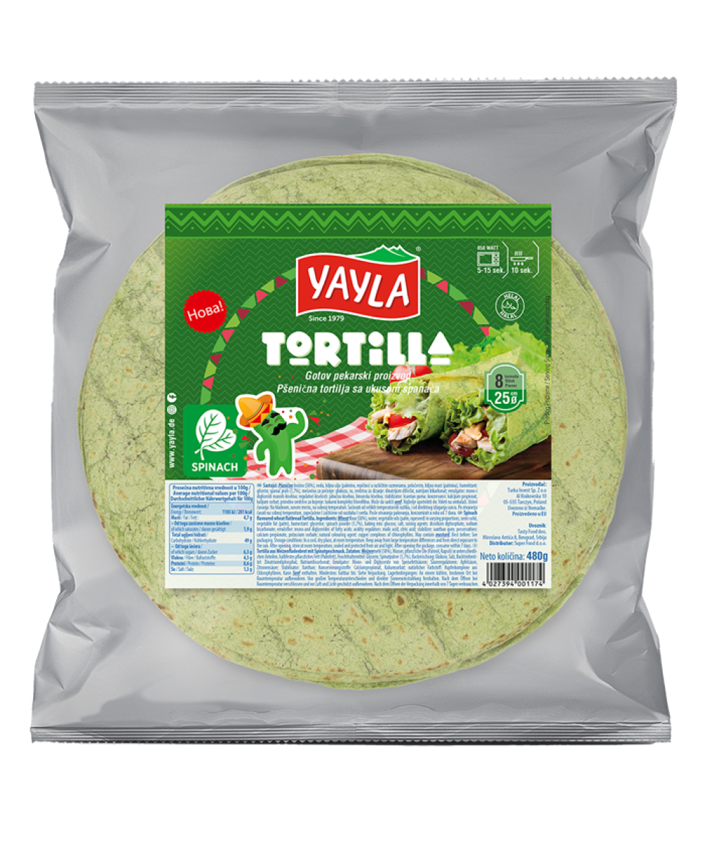 Tortilla - Spinat