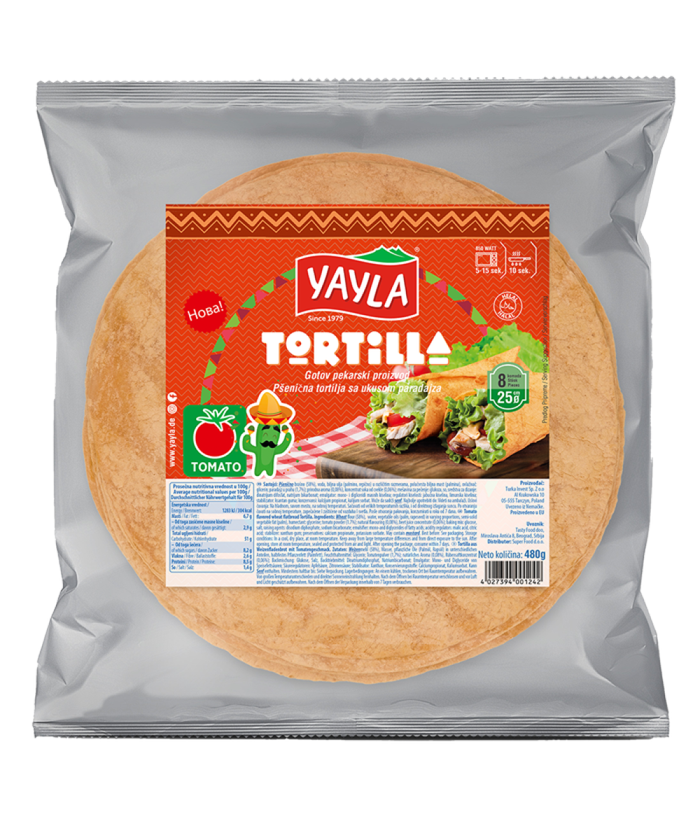 TORTILLA - DOMATES