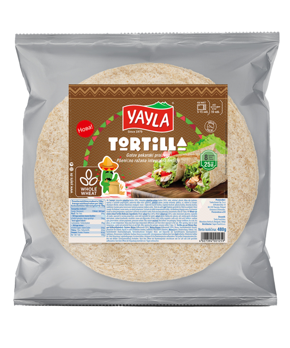 Tortilla - Whole Wheat | yayla.de