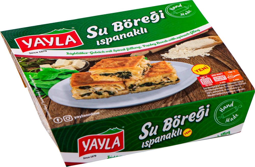 Börek mit Spinatfüllung