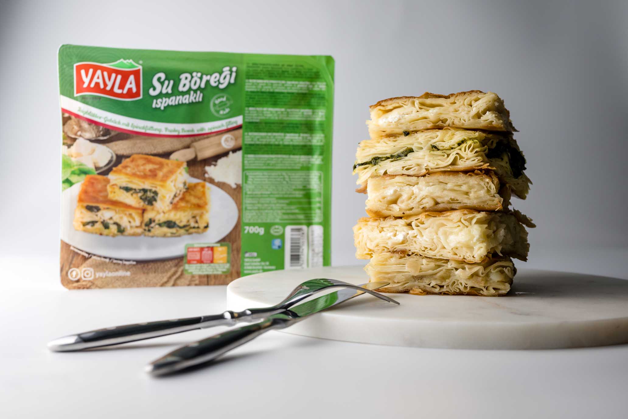 Türkischer Börek mit Spinatfüllung – 175g | yayla.de