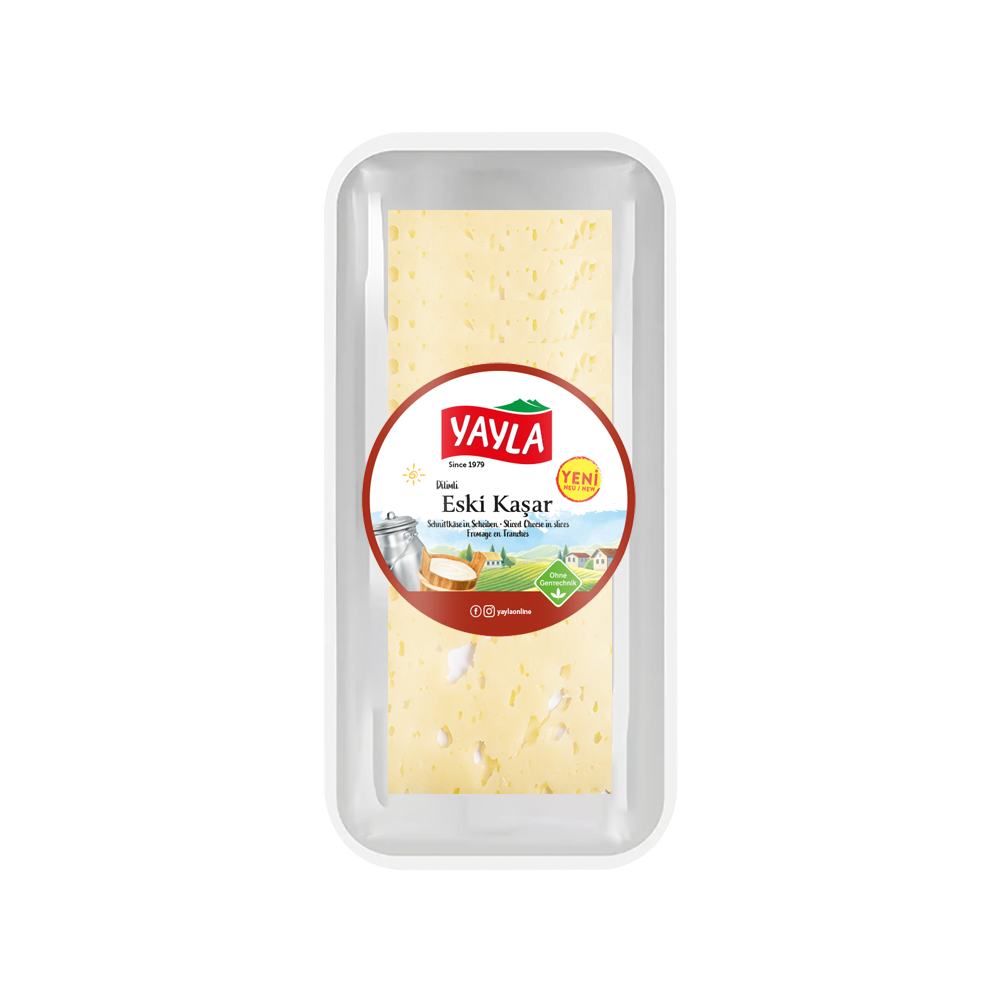 Schnittkäse in Scheiben