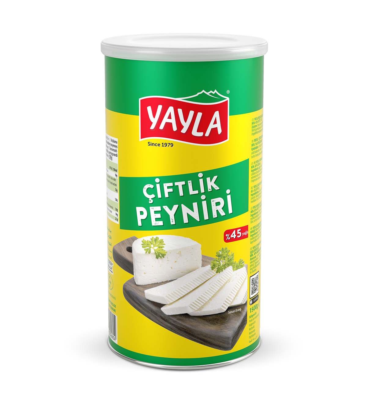 Weißkäse 45% Fett i. Tr.