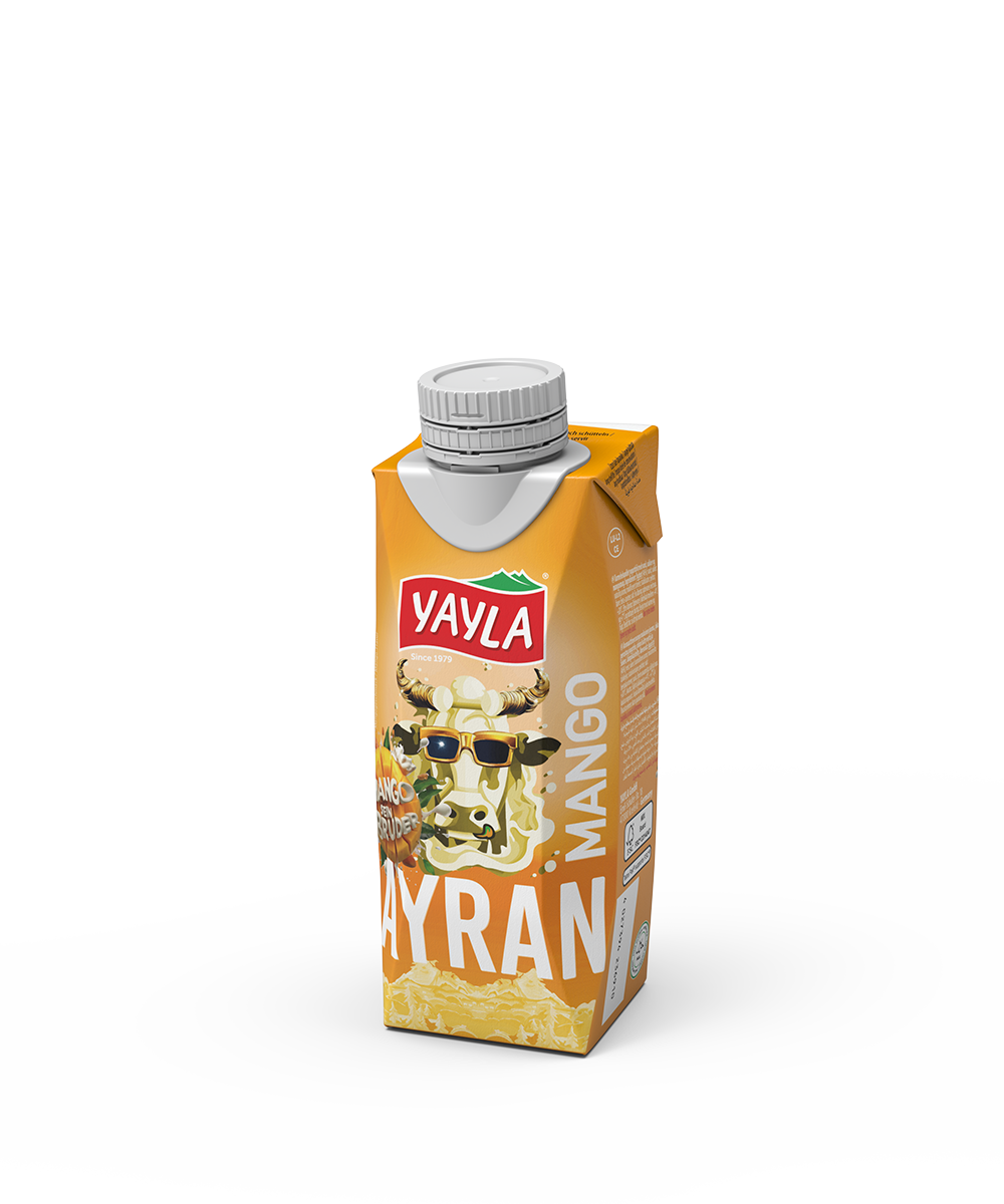 Ayran-Mango flavored Yoghurt-Drink Turkish Style