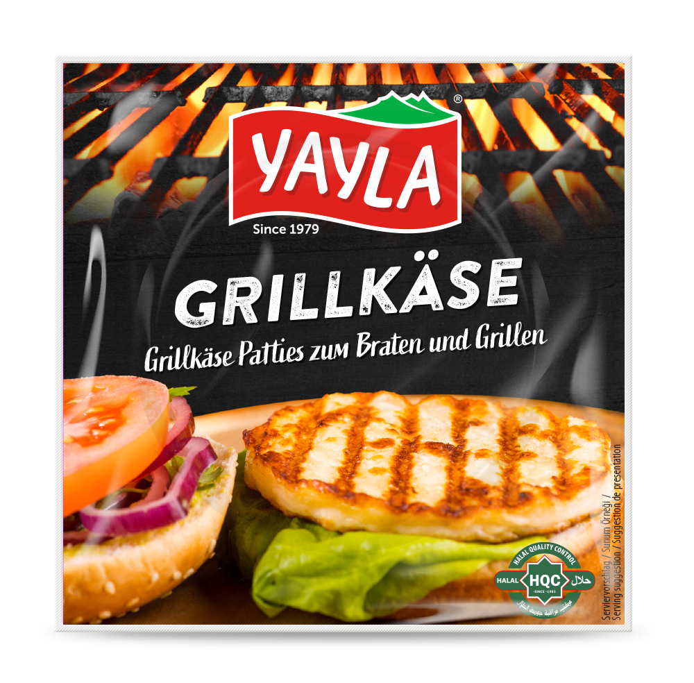 Grillkäse Patties zum Braten und Grillen