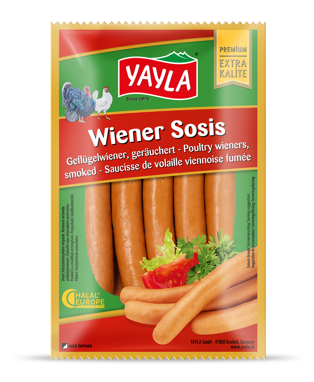 Poultry Wiener Sausage