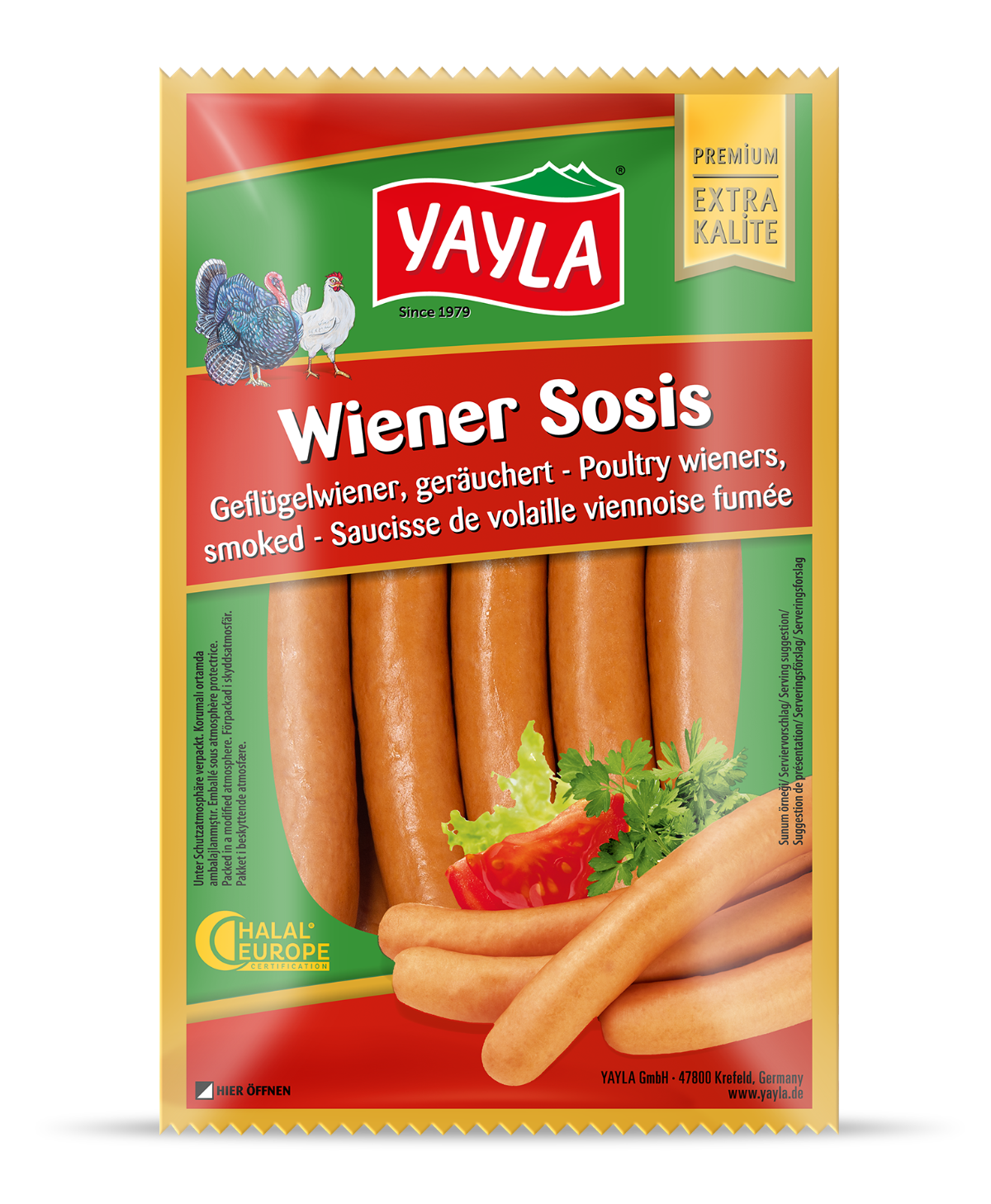 Geflügel-Wiener