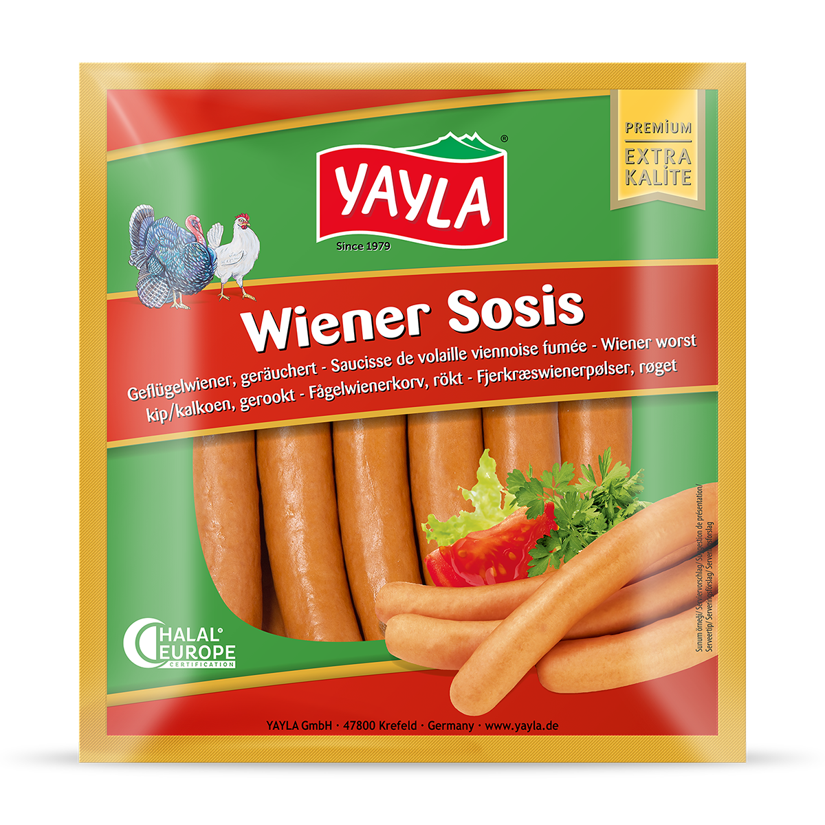 Poultry Wiener Sausage