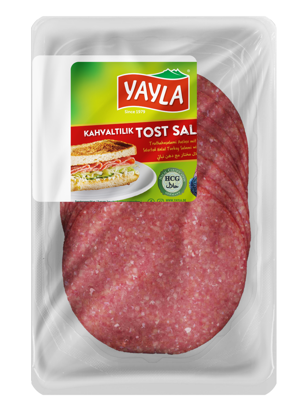 Truthahnsalami Auslese mit Pflanzenfett