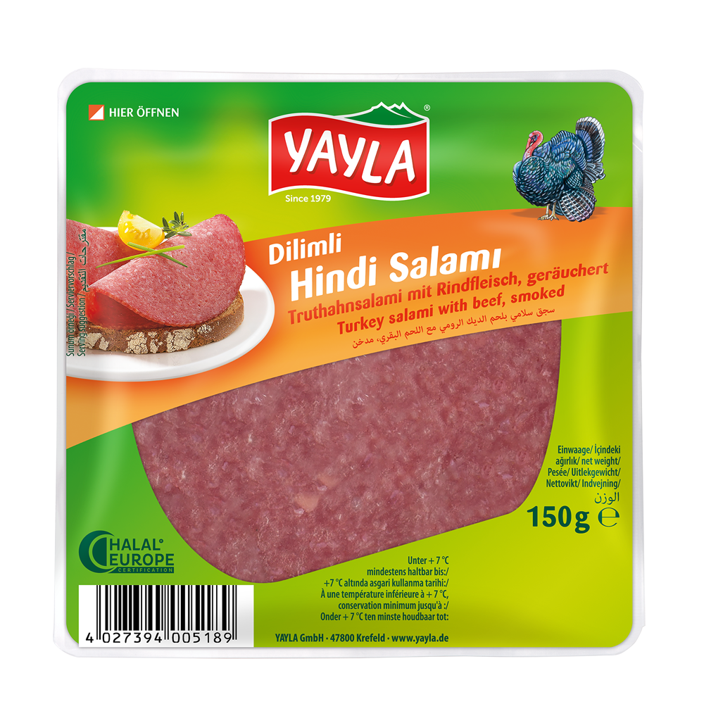 DİLİMLİ HİNDİ SALAMI