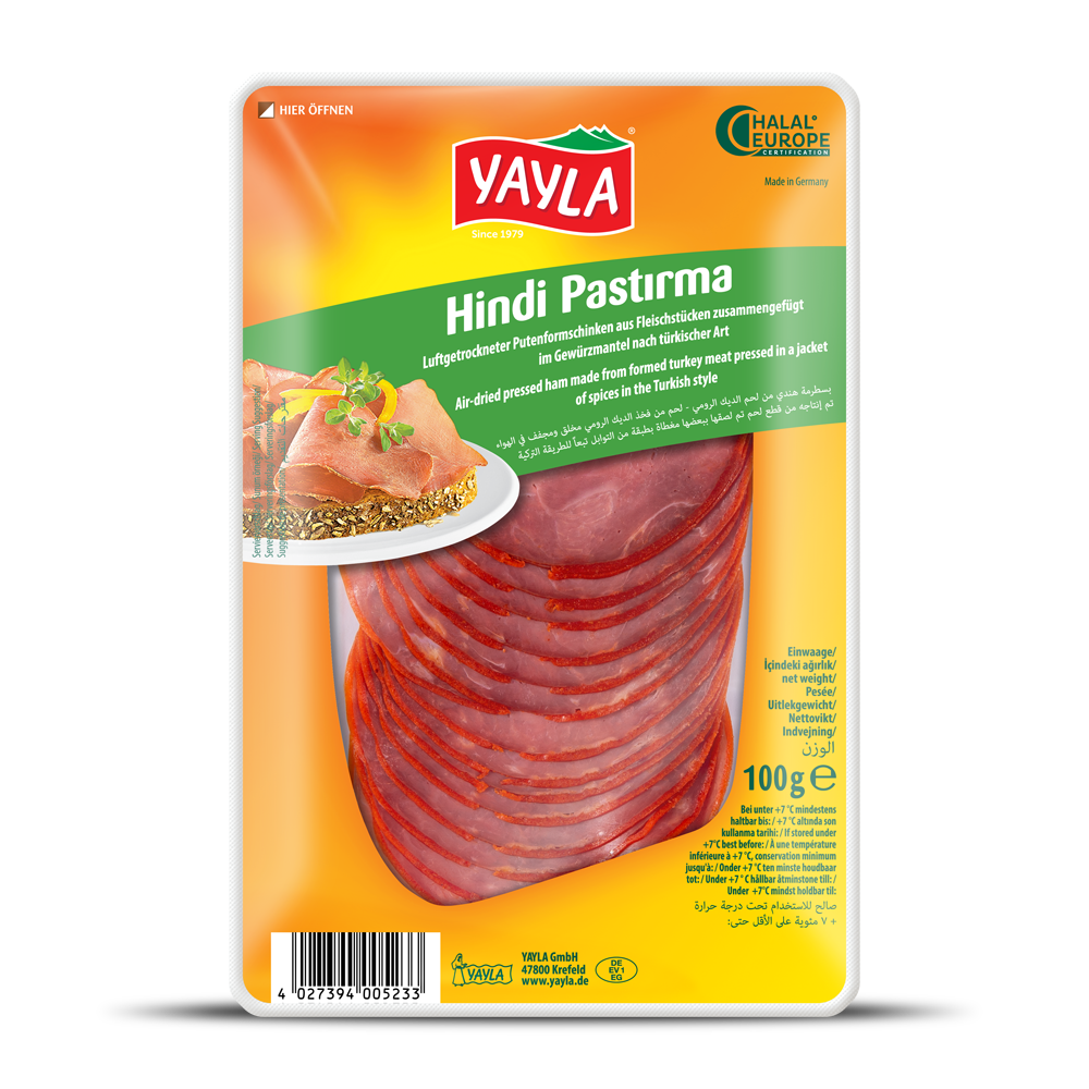 Air dried Turkey Pastirma