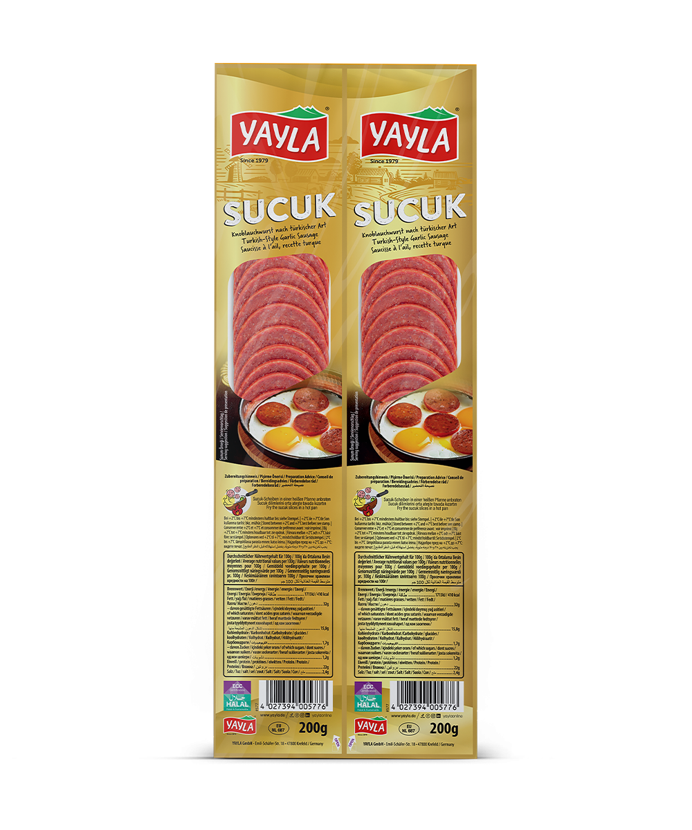 Sucuk-Knoblauchwurst Gold-Edition