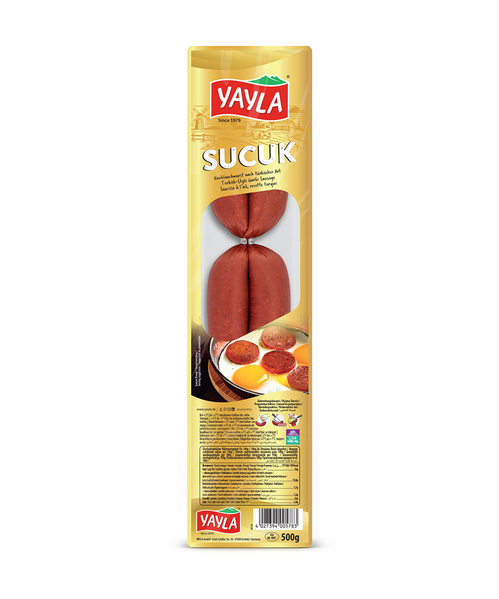 Sucuk-Knoblauchwurst Gold-Edition