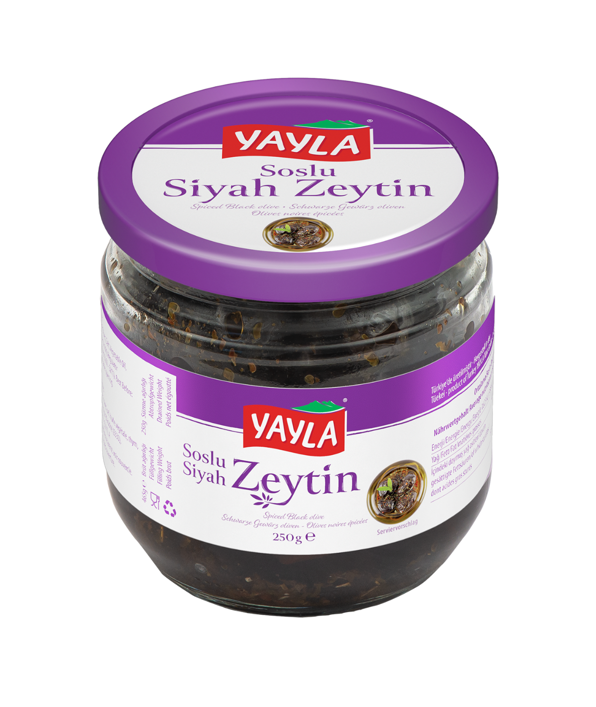 Soslu Siyah Zeytin